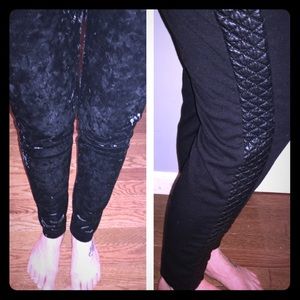 2 Pairs Black Leggings